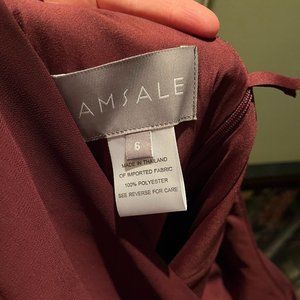 Amsale Long Bridesmaid Dress Laurie